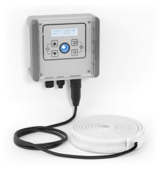 Kit ruban chauffant Kuhlmann 350W/m 900°C pour traçage électrique ultra-haute température.