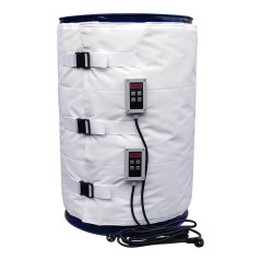 Silikon-Fassheizung 200 Liter 120C | Lebensmittel und Pharma Doppelthermostat