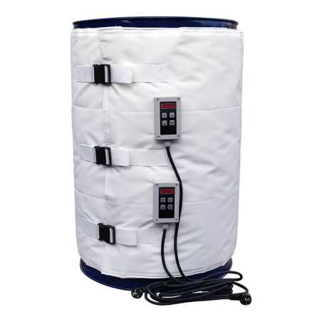 Chauffe-Fûts Silicone 200 Litres 120C | Alimentaire et Pharmaceutique Double Thermostat