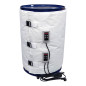 Chauffe-Fûts Silicone 200 Litres 120C | Alimentaire et Pharmaceutique Double Thermostat