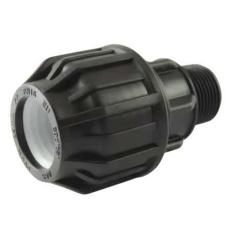 Raccord de compression avec filetage male BSP