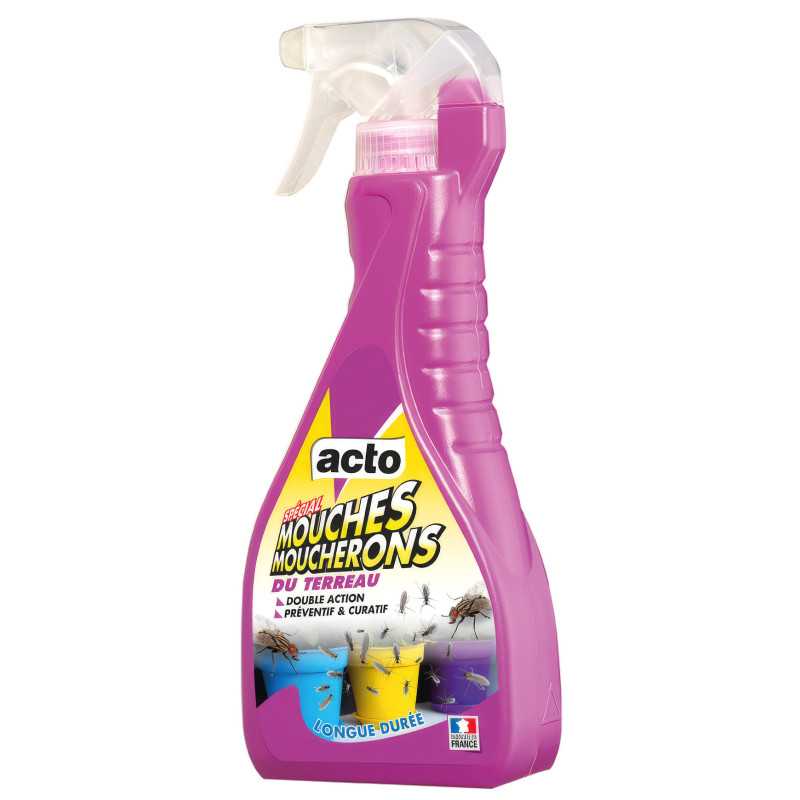 Sprayer Acto 500ml: Stop Potting Soil Gnats and Flies Sprayer Acto 500ml: Stop Potting Soil Gnats and Flies