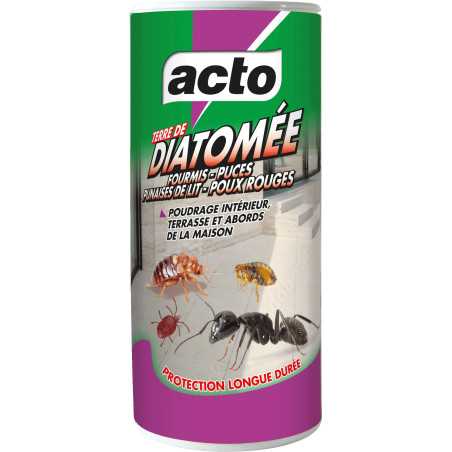 Terre de Diatomée Acto : Solution Efficace contre Puces et Blattes