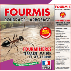 Insecticide Acto Fourmis et Rampants - Étui 1kg Haute Performance