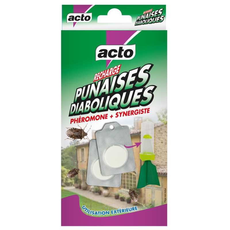 Recarga de feromonas y sinergista Acto - Trampa diabólica para insectos Recarga de feromonas y sinergista Acto - Trampa diabólica para insectos