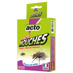 Avispas y avispas cebos naturales ACTO : efectividad 1 mes de captura