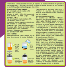Avispas y avispas cebos naturales ACTO : efectividad 1 mes de captura