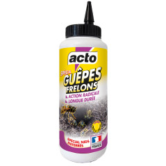Insecticide nids de frelons sous terre : flacon souffleur ACTO 400g
