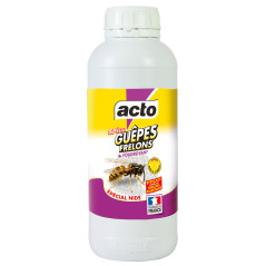 Tratamiento radical de nidos de avispas y avispas para pulverizador