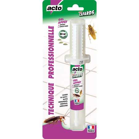 Anti-cockroach syringe ACTO : the lightning bait for inaccessible nests