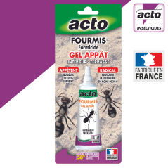 Gel anti-fourmis ACTO 30g : élimination totale de la fourmilière