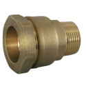 Brass Straight Brass Coupling 7000 Series PN16 | PE compression junction