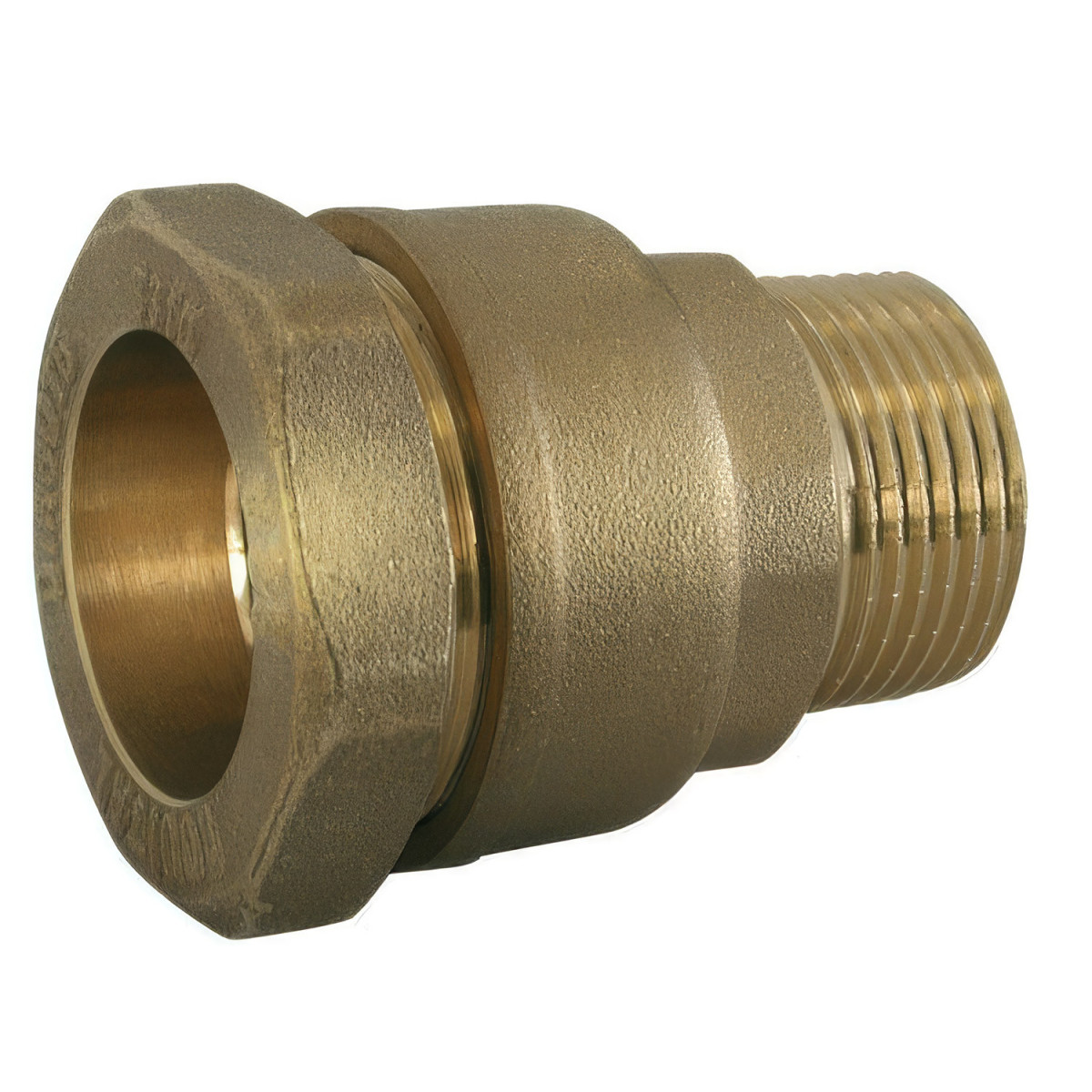 Male Brass Compression Fitting for HDPE Pipe | Series 7000 PN16