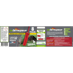 Recharges pour Valisette DETAUPEUR - 8 Recharges - Fonctionne uniquement avec Kit Complet DETAUPEUR