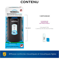 Thermacell Schwarzer Tiger-Mückenschutz | Drahtloses Außengerät