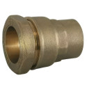 Straight Brass Fitting CW617N Female | Compression PE PN25/PN16