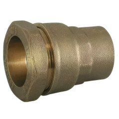 Right compression connection - BSP female threading