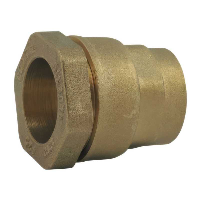 Corte in ottone per la montatura femminile PN25 serie 7000 | PE compressivo Corte in ottone per la montatura femminile PN25 serie 7000 | PE compressivo