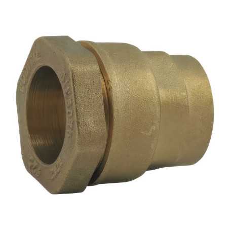 Raccord Droit Laiton CW617N Modèle Court | PE Eau Potable PN25