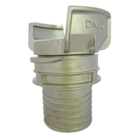 Raccord symétrique Guillemin à douille annelée en inox