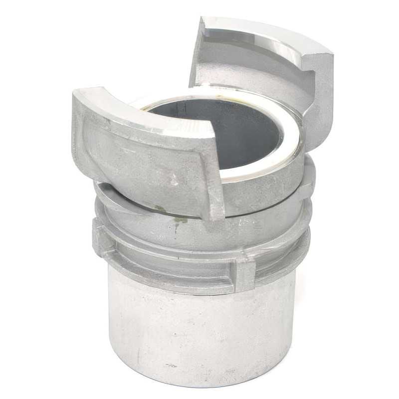 Halbe symmetrische Verbindung Guillemin, Feuerwehr, Riegel mit Gewindehülsen aus Aluminium