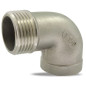 Coude 90° Male / femelle en inox 316