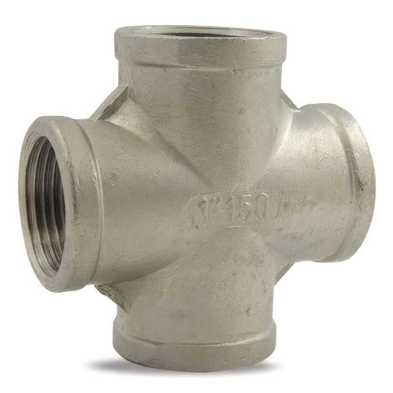 Croix F/F/F/F en inox 316 Croix F/F/F/F en inox 316