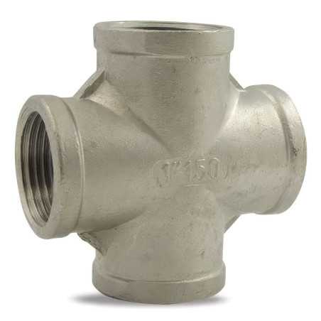 Cross F/F/F/F en acero inoxidable 316