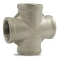 Cross F/F/F/F en acero inoxidable 316 Cross F/F/F/F en acero inoxidable 316