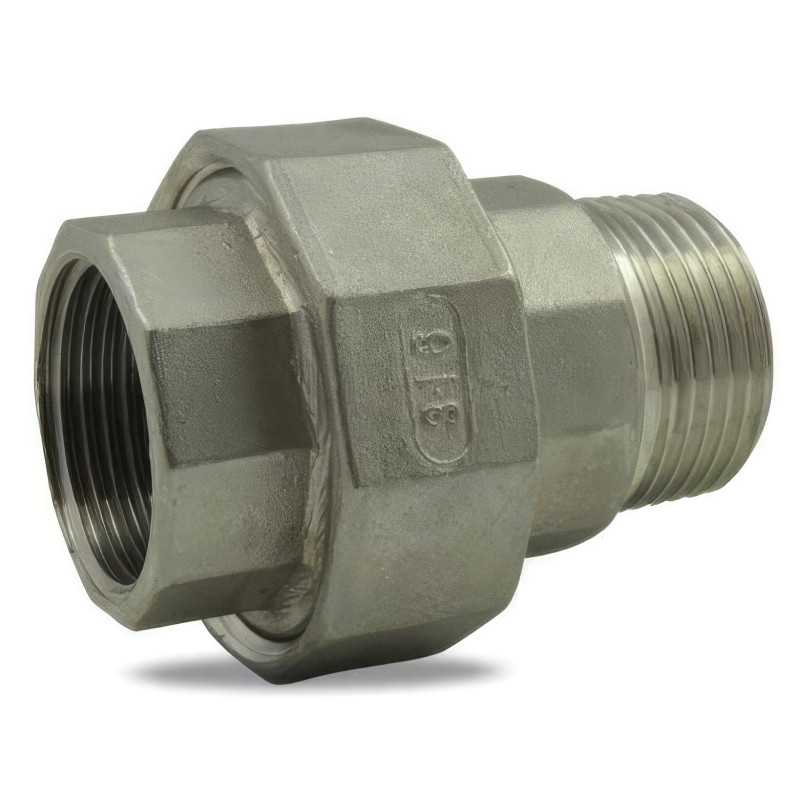 Union mit konischem Wurf male / weiblich aus Edelstahl 316 Union mit konischem Wurf male / weiblich aus Edelstahl 316