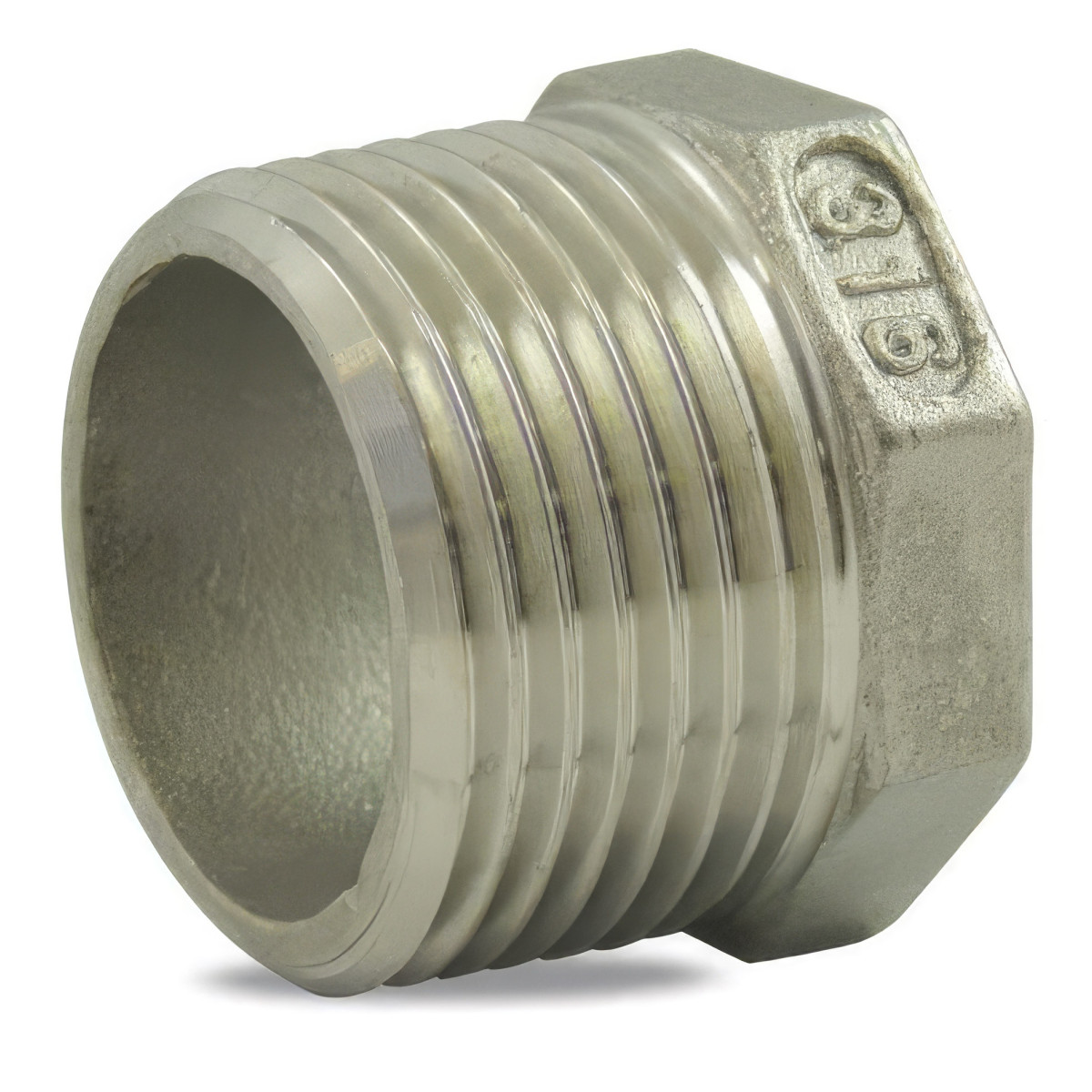 Einfachreduzierter Edelstahl 316 Männlich/Female ISO 4144 | PN 20 Bar