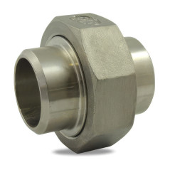 Union to be worn conical to weld / weld in stainless steel 316