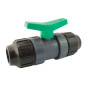 Valvola sfera tubo PE PN10 con connessioni di compressione