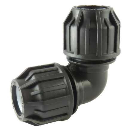 Compression elbow 90