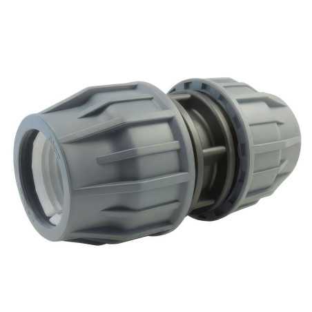 Compression sleeve for pool hose