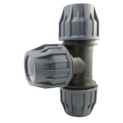 Compression te for pool hose