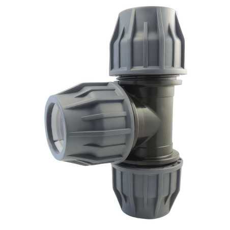 Compressione te per tubo della piscina