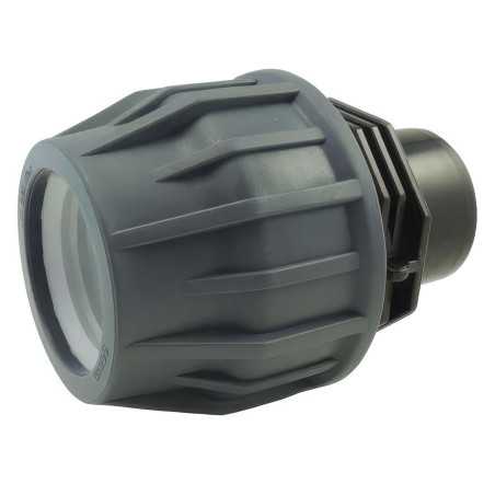 Adaptador de compresión macho para manguera de piscina