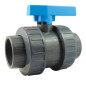 Valvola a piscina a doppia unione Parte n. 5431 | Seggi PTFE | PVC-U Valvola a piscina a doppia unione Parte n. 5431 | Seggi PTFE | PVC-U