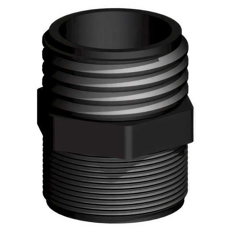 Connection 2" male s60x6 - 2" male gas thread