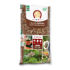 Universal Mulching Or Brun 50L | Enriched & Organic | Amendment