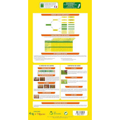 Rustic turf BHS, bag of 5 kilos of which 1 free, 200m2