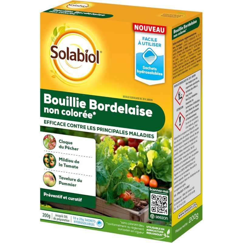 Bordeaux-Brei SOLABIOL 200 g | Organisches Fungizid 50 L | SOBOU200S