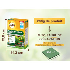 Bordeaux-Brei SOLABIOL 200 g | Organisches Fungizid 50 L | SOBOU200S