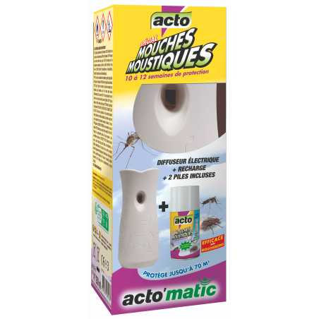 ACTO'matic Diffusore elettronico - protezione efficace contro gli insetti volanti