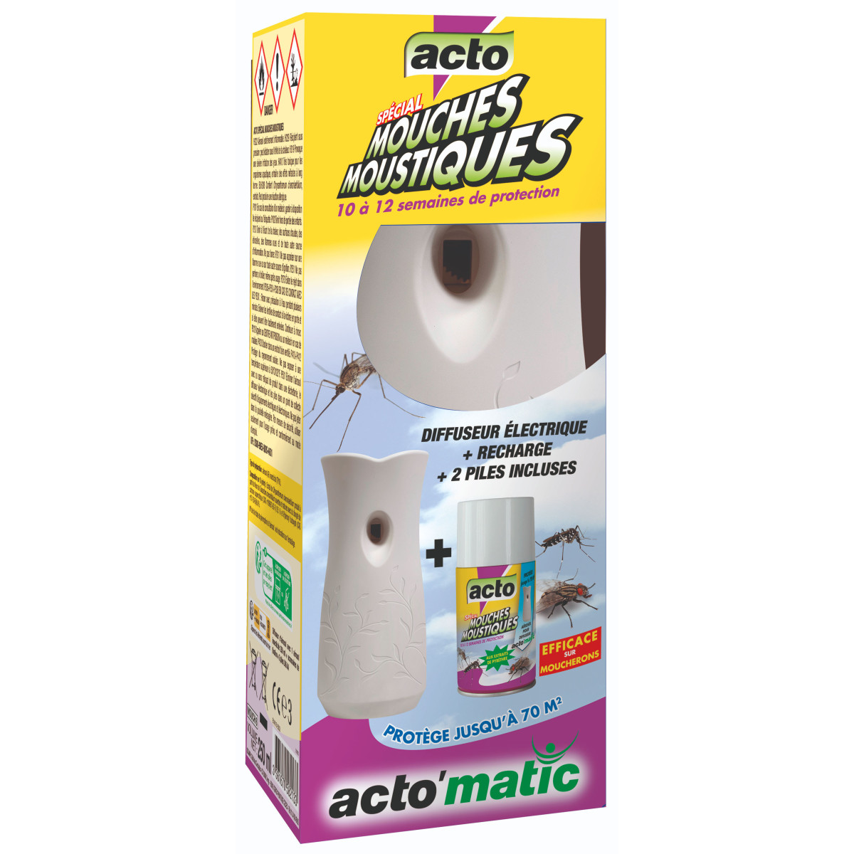ACTO'matic Electronic Diffuser - Effective Protection Against Flying Insects