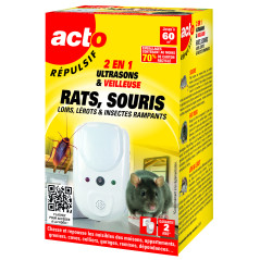 RETRO Repellent 2EN1 - Der ultimative Schutz vor Schädlingen dank elektromagnetischer Wellen.