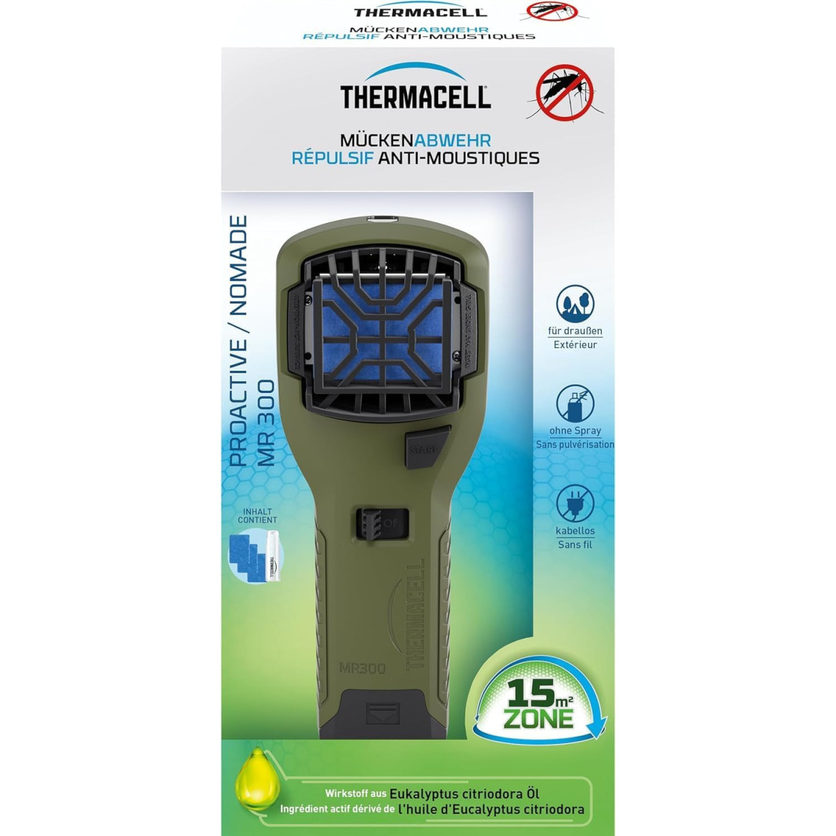 Diffuseur Moustiques Portable Thermacell 20m² | 3664715087250