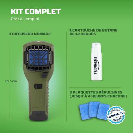 Difusor Mosquitos Portátil Thermacell 20m² | 3664715087250