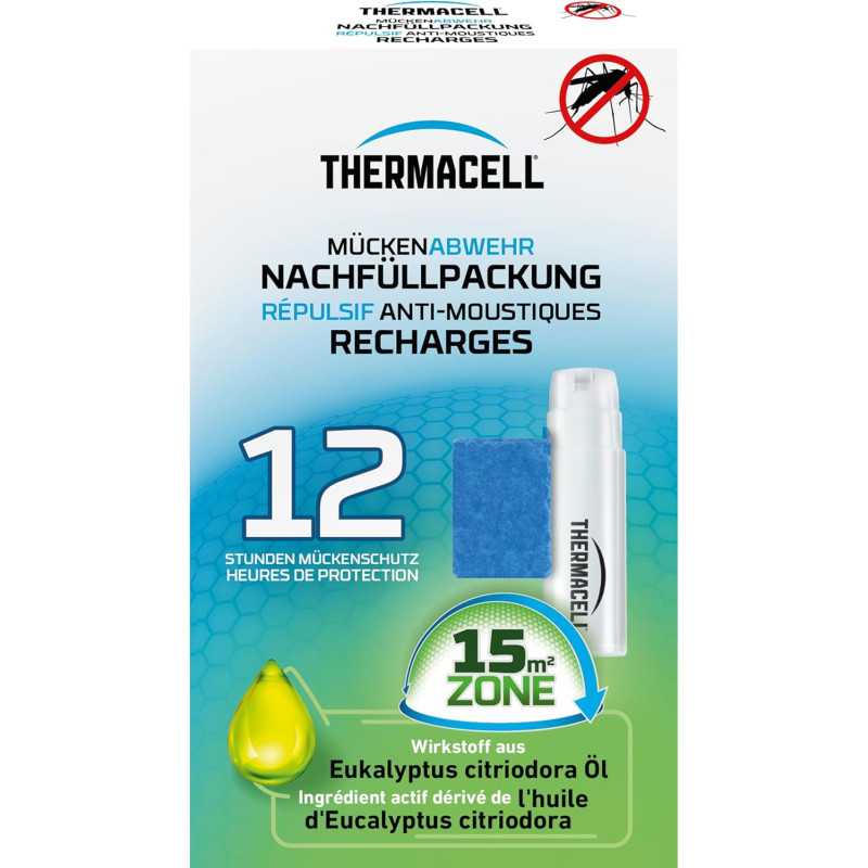 Ricarica Anti-Zanzare Naturale Thermacell 12H - Attivo Vegetale Ricarica Anti-Zanzare Naturale Thermacell 12H - Attivo Vegetale